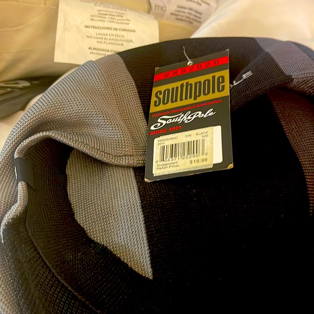 A man south pole hat